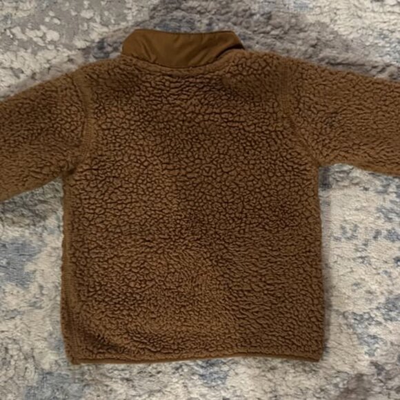 Carter’s Sherpa Pullover 3T Snap Collar Fleece Lined - Picture 2 of 4